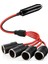Araç Çakmaklık Çoklayıcı Splitter 1 Erkek 4 Dişi Çakmak Uzatma 12 V - 24 V 1
