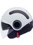 Sx.10 Beyaz Yarım Kask (2x-Large Beden) 1
