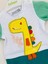Bebessi Sevimli Karikatür Dinozor Desenli Tulum 2