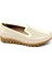 217 Kadın Krem Günlük Kullanım Comfort Ayakkabı 1
