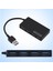 USB 3.0 Hub 4 Port 3.0 USB Çoklayıcı Ultra Ince Slim USB Çoklayıcı Güç Bağlantı Noktalı 3