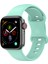 Apple Watch S 7 45 mm / 6 & Se & Se & 4 44 mm / 3 & 2 & 1 42 mm Teal Kordon (Yurt Dışından) 1