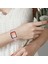 Apple Watch S 7 45 mm / & 6 & Se & 44 mm Gri Pembe - Açık Gri Kordon (Yurt Dışından) 4
