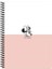 Minnie Mouse Spiralli Get It Minnie Karton Kapak 80 Yaprak 16,5*22,5 Çizgili Defter 1