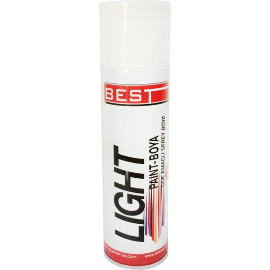 Best Light Çok Amaçlı Sprey Boya Fısfıs Petek Radyatör Kalorifer Beyaz Eşya Boyası 250 ml