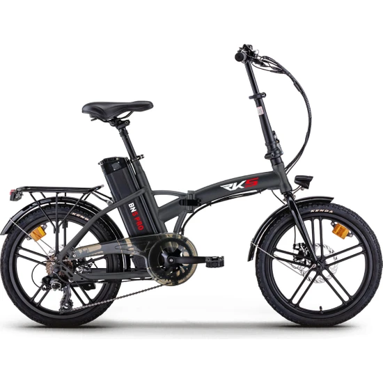 RKS  Elektrikli Bn5 Pro Katlanabilir Bisiklet Siyah