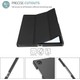 MobaxAksesuar Samsung Galaxy Tab A8 10.5 SM-X200 X205 X207 Kılıf Pu Deri Smart Standlı Case