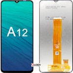 Qudex Samsung Galaxy A12 (SM-A125F) LCD Ekran Dokunmatik