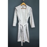 Shop Home Pamuk Havlu Peştamal Kapüşonlu İnce Bornoz - V101