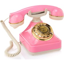 Pembe Çevirmeli Klasik Telefon