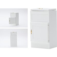 Perfeclan Mini 1:12 Dollhouse Buzdolabı Buzdolabı Mobilya Kitleri Aksesuar Dekor (Yurt Dışından)