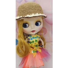 Perfeclan Güzel Uzun Kıvırcık Saç Peruk 1/3 Bjd Blythe Bebek Dıy Için (Yurt Dışından)
