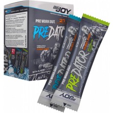 Bigjoy Sports Predator Go 21 Paket Servis Pre Workout Mix Aroma