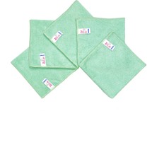 Ziron Mikrofiber Kalın Dokulu Temizlik Bezi Yeşil 40 x 40 cm 5'li