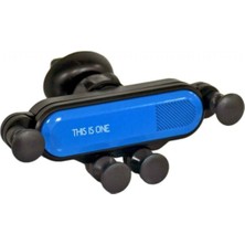 Pazariz Ahtapod Petek Girişli Araç Telefon Tutucu - Mavi Realme 5 Pro Uyumlu