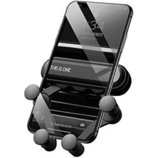Pazariz Ahtapod Petek Girişli Araç Telefon Tutucu - Siyah Samsung S20 Uyumlu