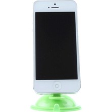 Pazariz 8 Vantuzlu Araç Içi Telefon Tutucu -Yeşil Sony Xperia E4 G Uyumlu