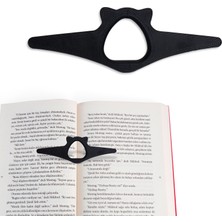 Bcoverart 3D Ayraç Okuma Yüzüğü Siyah