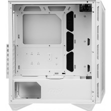 MSI Mpg Gungnır 110R White Temperlı Cam 3 x A-Rgb Fan, 1X120MM Fan Atx Beyaz Gamıng Bılgısayar Kasası