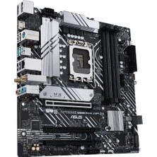 Asus Prıme B660M-A Wıfı D4 Intel B660 Lga1700 DDR4 5333 Dp Hdmı Çift M2 Usb3.2 Ax Wifi + Bt Aura Rgb Matx (Prıme B660M-A Wıfı D4) Anakart