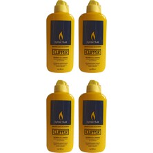 CLİPPER Benzin 80 ml Plastik Şişe 4'lü