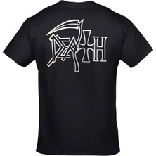 Orijin Tekstil Death - The Sound Of Perseverance Unisex Ön Arka Baskılı Siyah Tshirt