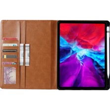 vshop Ipad Pro 11 Inç 2020 Için Deri Kılıf (Red) (Yurt Dışından)