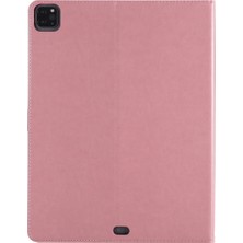 vshop Ipad Pro Için Deri Kılıf 12.9 (2020) (Pink) (Yurt Dışından)