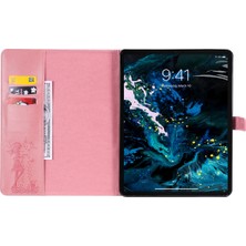 vshop Ipad Pro Için Deri Kılıf 12.9 (2020) (Pink) (Yurt Dışından)