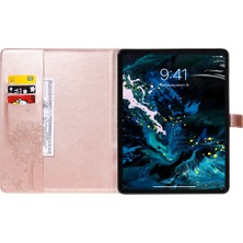 vshop Ipad Pro Için Deri Kılıf 12.9 (2020) (Rose Gold) (Yurt Dışından)