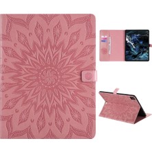 vshop Ipad Pro Için Deri Kılıf 12.9 (2020) (Pink) (Yurt Dışından)