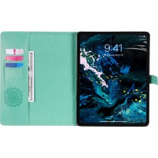 vshop Ipad Pro Için Deri Kılıf 12.9 (2020) (Green) (Yurt Dışından)