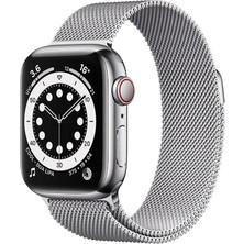 MobaxAksesuar Apple Watch 10 42mm - 38/40/41mm Kordon Milano Loop Metal Kordon 2/3/4/5/6/se/7/8/9