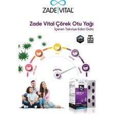 Zade Vital Çörek Otu Yağı 900 Mg 60 Kapsül