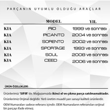 Alpha Auto Part Hyundai I30 I20 Kia Rio Için Anahtar Buton Lastiği