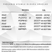 Alpha Auto Part Fıat Doblo, Punto2, Için Kalorifer Havalandırma Difüzörü