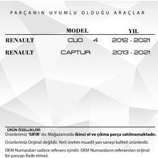 Alpha Auto Part Renault Clio 4, Captur Için Ayna Sinyal Lambası-Sol