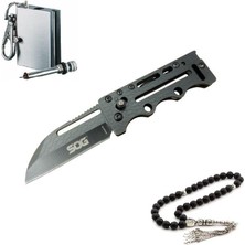 Sog Marka 14,5 cm Çakı Metal Kibrit ve Tesbih ile