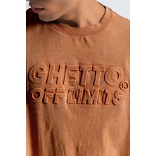 Ghetto Off Limits Yıkamalı Tshirt