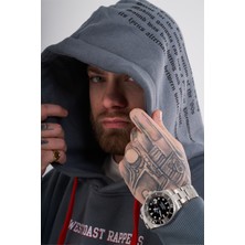 Ghetto Off Limits Westside Hoodie Antrasit