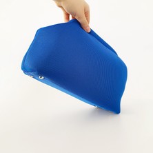 Heybes Kadın Mavi Clutch El Çantası