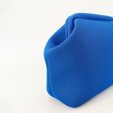 Heybes Kadın Mavi Clutch El Çantası