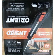 Orient Maket Bıçağı Siyah Plastik Orient