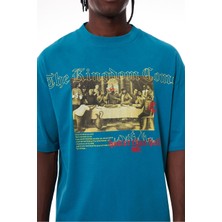 Ghetto Off Limits Hotter Than Hell Blue T-Shirt