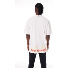 Ghetto Off Limits Hotter Than Hell White T-Shirt