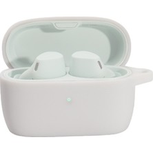 Yue Store Jabra Ite 4 Beyaz Silikon Kulaklık Kılıfı (Yurt Dışından)