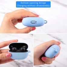 Yue Store Xiaomi Redmi Buds Silikon Kulaklık Kasası 3 Lavanta Gri (Yurt Dışından)