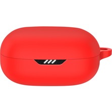 Yue Store Jbl Wave 300TWS Kırmızı Silikon Koruyucu Kılıf (Yurt Dışından)