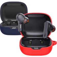 Yue Store Jbl Wave 300TWS Kırmızı Silikon Koruyucu Kılıf (Yurt Dışından)