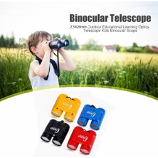 Hsexcel Binoküler Hd 2.5 x 26 Teleskop Çocuklar Renkli Teleskop Sabit Zoom Öne Sıdaklı Taşınabilir Alan Gözlükleri (Yurt Dışından)